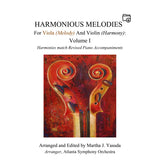 Yasuda, Martha - Harmonious Melodies For Viola And Violin, Volume I - Digital Download