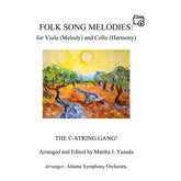 Yasuda, Martha - Folk Song Melodies For Viola (melody) And Cello (harmony) - Digital Download