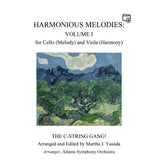 Yasuda, Martha - Harmonious Melodies for Cello (Melody) and Viola (Harmony) - Digital Download