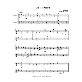 Yasuda, Martha - American Melodies: Double Stop Solos and Duets For Violin, Volume I - Digital Download