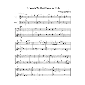 Yasuda, Martha - Christmas Melodies For Violin: Duets Cubed (Advanced) - Digital Download