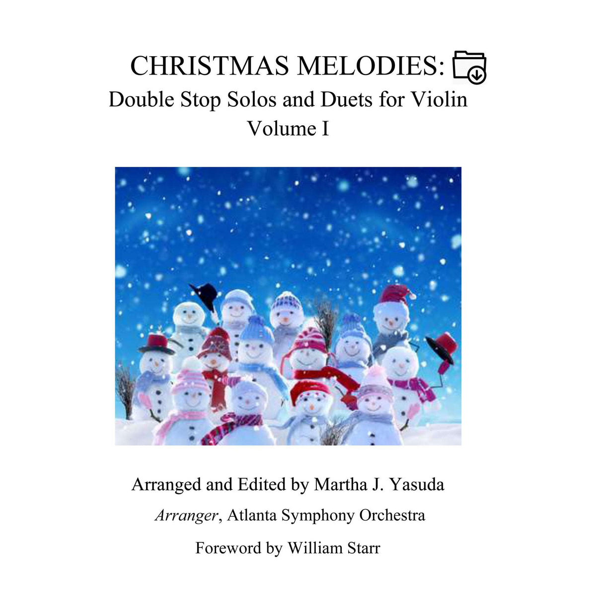 Yasuda - Christmas Melodies: Double Stop Solos & Duets For Violin, Volume I - Dig. DL