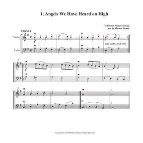 Yasuda, Martha - Christmas Melodies For Violin and Cello: Duets to the 3rd power - Digital Download