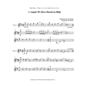 Yasuda, Martha - Christmas Melodies for Violin Ensemble..."Let's Have FUN!" - Digital Download