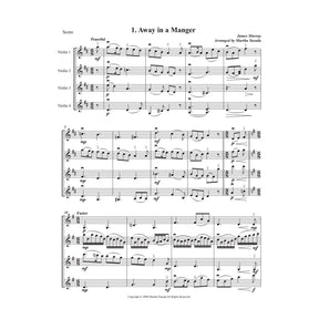Yasuda - Christmas Melodies For 4 Violins, Volume I: Contemporary & Classical Arr. - Dig. Download