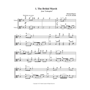 Yasuda, Martha - Wedding Melodies For Two Violas - Digital Download