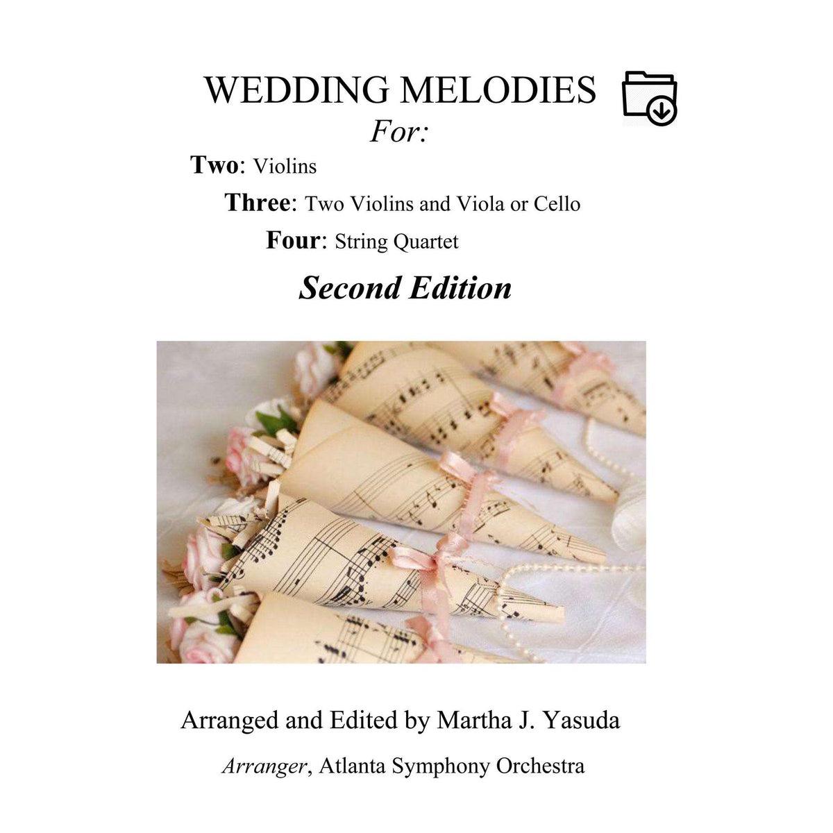 Yasuda, Martha - Wedding Melodies For Two, Three or Four - Digital Download