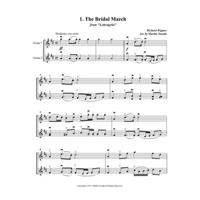 Yasuda, Martha - Wedding Melodies For Two, Three or Four - Digital Download