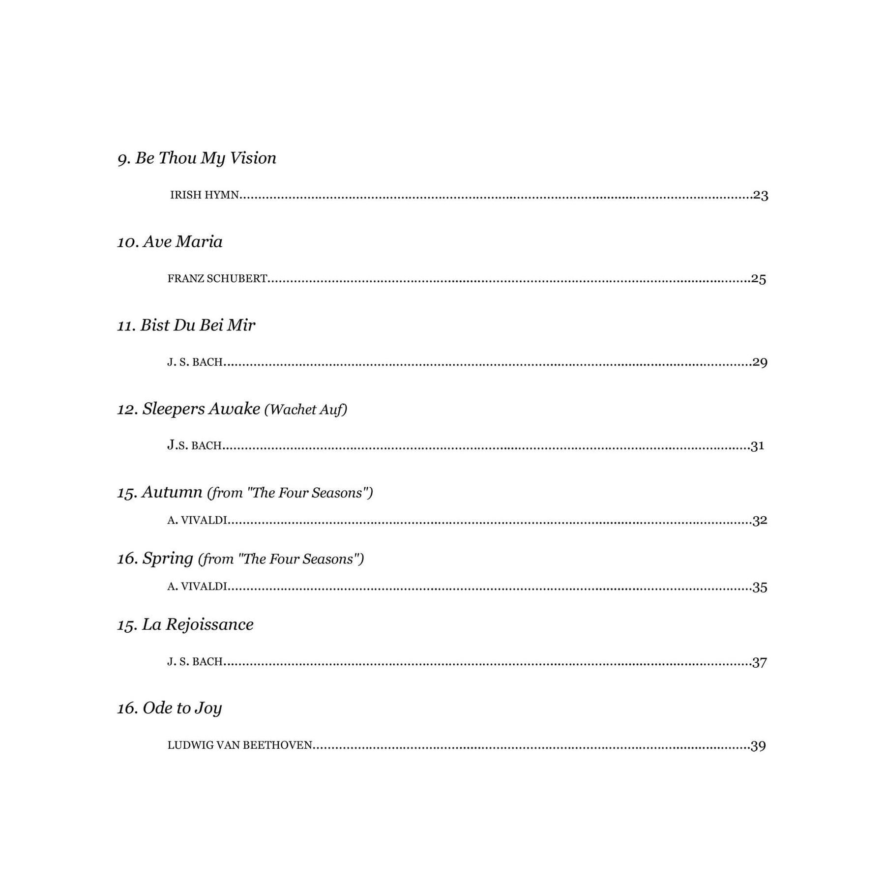 Yasuda, Martha - Wedding Melodies For Solo Viola - Digital Download