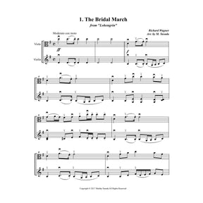 Yasuda, Martha - Wedding Melodies For Viola and Violin - Digital Download