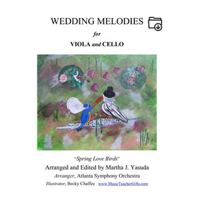 Yasuda, Martha - Wedding Melodies For Viola and Cello - Digital Download