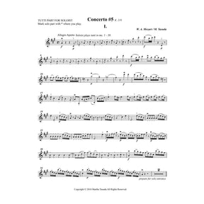 Yasuda, Martha - Mozart Concerti No. 5 for Two or Three Violins - Digital Download