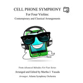 Yasuda, Martha - Cell Phone Symphony and American Melodies for Four Violins - Digital Download