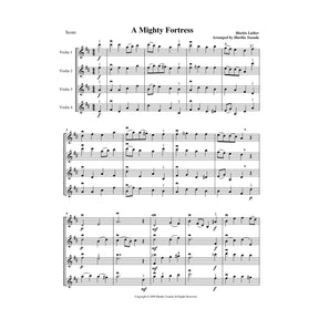 Yasuda, Martha - Hymn Melodies For Four Violins - Digital Download