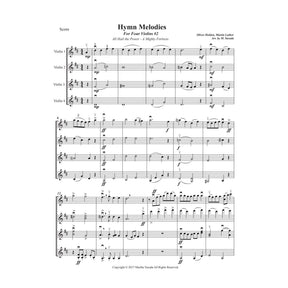 Yasuda, Martha - Hymn Melodies For Four Violins, Volume II - Digital Download