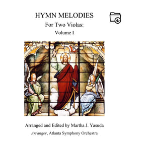 Yasuda, Martha - Hymn Melodies For Two Violas, Volume I - Digital Download
