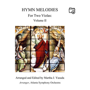Yasuda, Martha - Hymn Melodies For Two Violas, Volume II - Digital Download