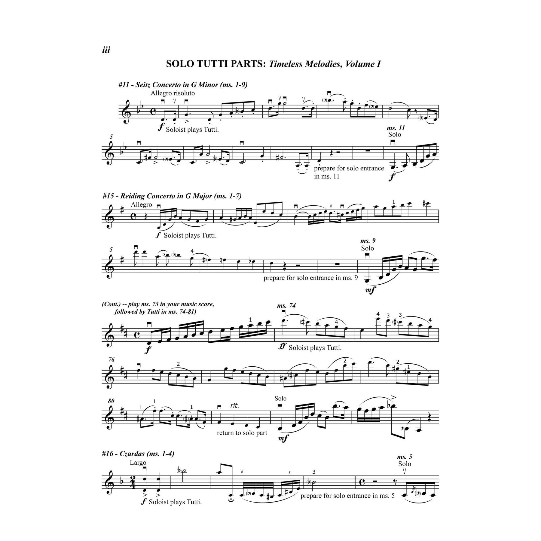 Yasuda, Martha - Timeless Melodies For Two Violins, Volume I - Digital Download
