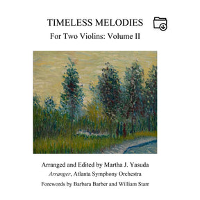 Yasuda, Martha - Timeless Melodies For Two Violins, Volume II - Digital Download