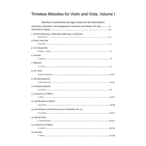Yasuda, Martha - Timeless Melodies for Two Violins, Volume III - Digital Download