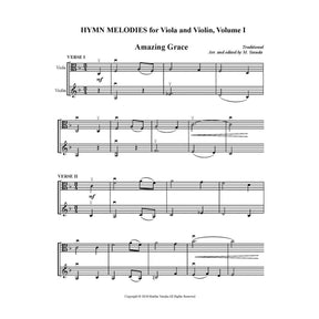 Yasuda, Martha - Hymn Melodies For Viola and Violin, Volume I - Digital Download