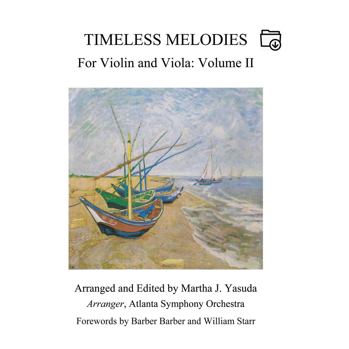 Yasuda, Martha - Contemporary and Classical Arrangements for Viola Ensemble - Digital Download