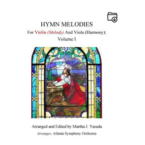 Yasuda Hymn Melodies Violin & Viola Vol 1 Digital