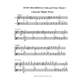 Yasuda Hymn Melodies Violin & Viola Vol 1 Digital