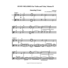 Yasuda Hymn Melodies Violin & Viola Vol 2 Digital