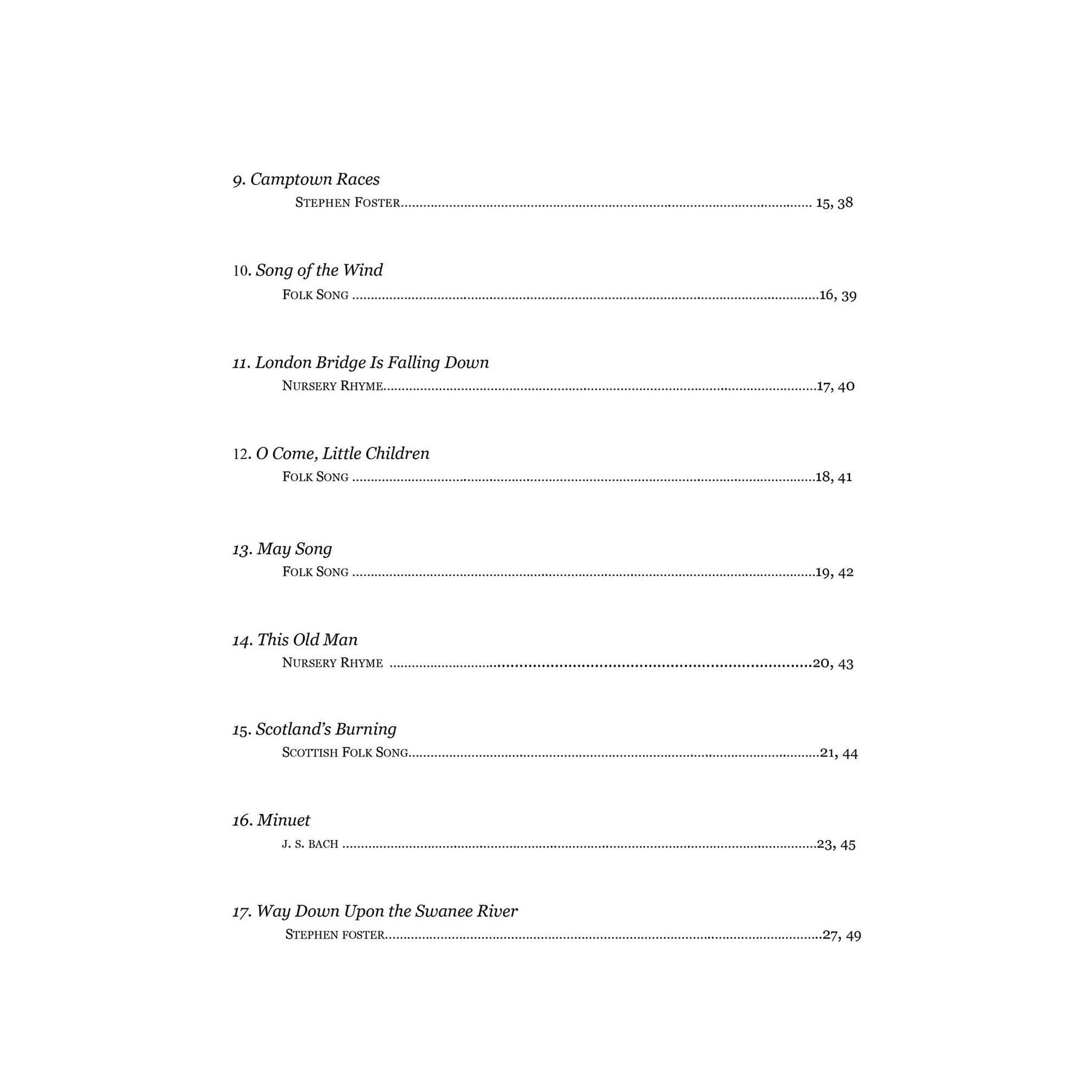 Yasuda, Martha - Favorite Melodies: Double Stop Solos and Duets for Viola, Volume II - Digital Download