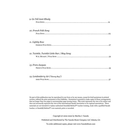 Yasuda, Martha - Timeless Melodies For Violin and Viola, Volume I - Digital Download