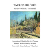 Yasuda, Martha - Timeless Melodies For Violin and Viola, Volume II - Digital Download