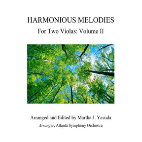 Yasuda, Martha - Harmonious Melodies Volume 2 For Two Violas-  Digital Download