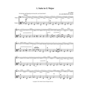 Yasuda, Martha - Harmonious Melodies Volume 2 For Two Violas-  Digital Download
