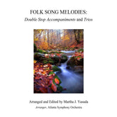 Yasuda, Martha - Folk Song Melodies For Violin: Advanced Double Stop Accompaniments and Simplified Trios - Digital Download