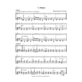 Yasuda, Martha - Folk Song Melodies For Violin: Advanced Double Stop Accompaniments and Simplified Trios - Digital Download