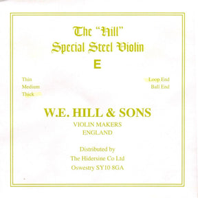 Hill & Sons Special Steel Violin E String