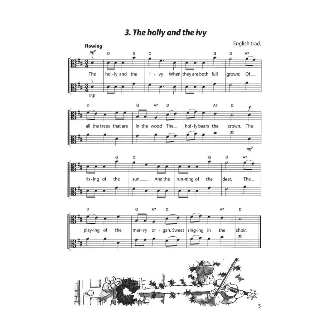 Blackwell, Kathy and David  - Viola Time Christmas - for Viola - Book/CD - Oxford University Press Publication