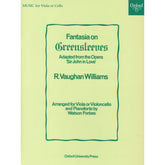 Vaughan Williams, Ralph - Fantasia On Greensleeves For Viola or Cello and Piano Published by Oxford University Press