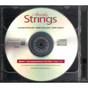 Strictly Strings Series 2 Cd Set to Book 1 By James Kjelland Published by Alfred Music Publishing
