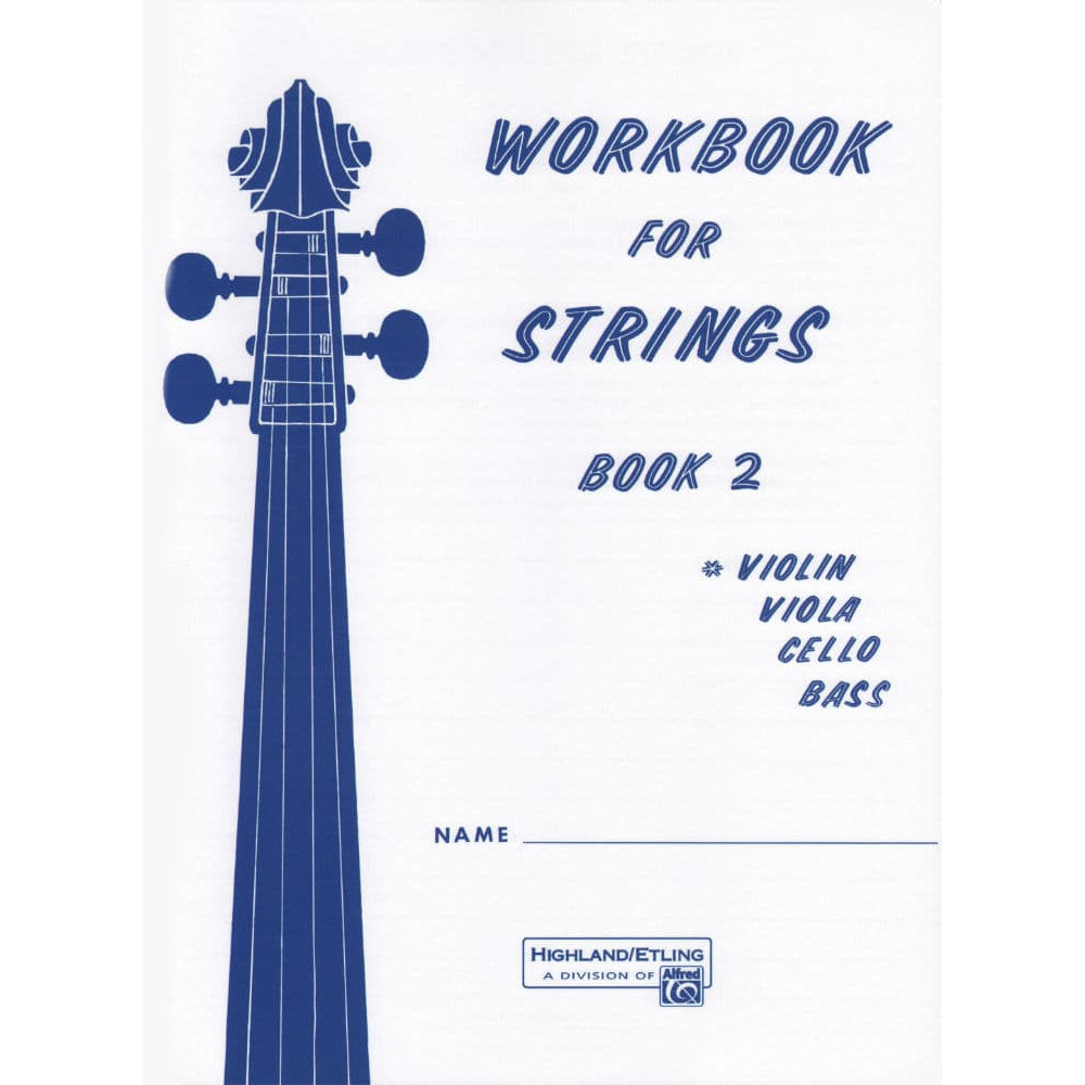 Etling, Forest - Workbook For Strings, Book 2 - Violin - Alfred Music Publishing