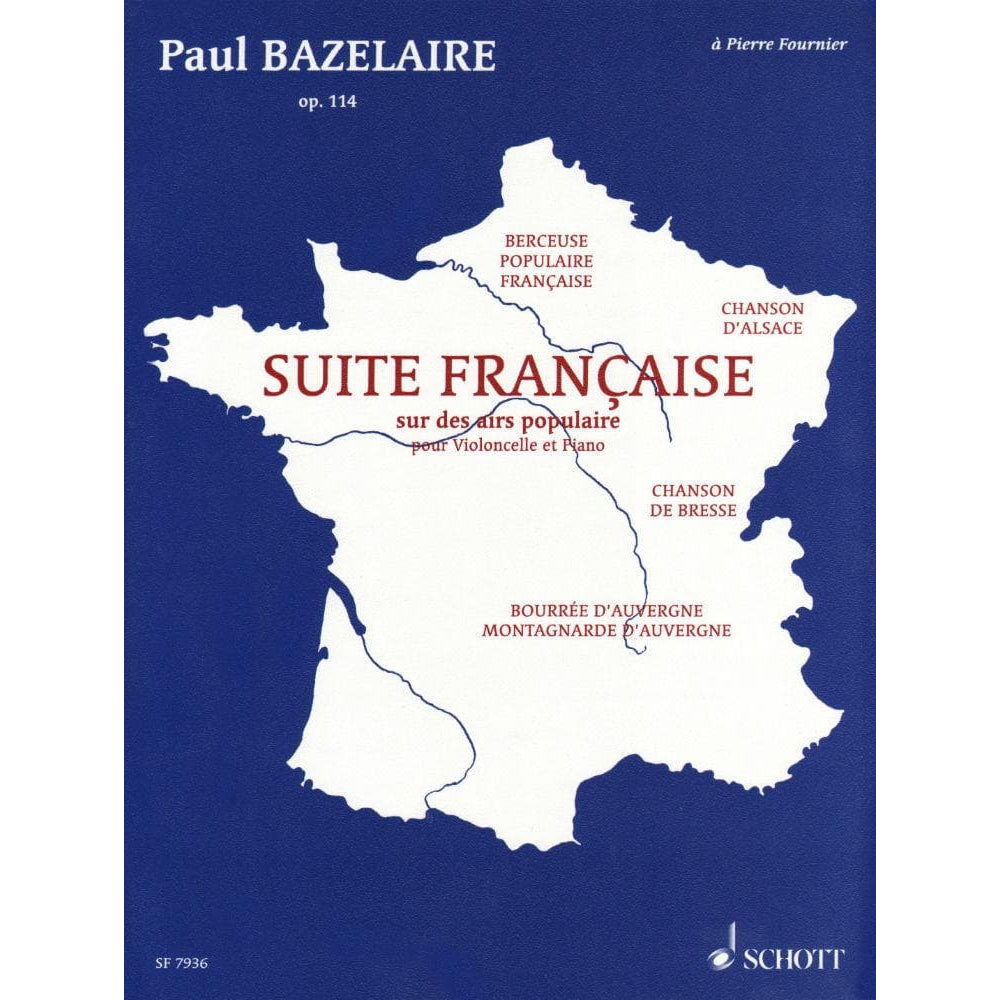Bazelaire - Suite Francaise Op 114 - Theodore Presser Publication