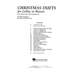 Schmid, Will - Christmas Duets For Cellos or Basses - Hal Leonard Corporation
