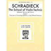 Schradieck, Henry - School of Violin-Technic, Book 1 - for Violin - Carl Fischer