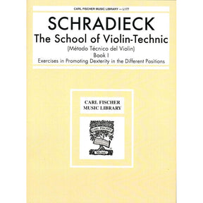 Schradieck, Henry - School of Violin-Technic, Book 1 - for Violin - Carl Fischer