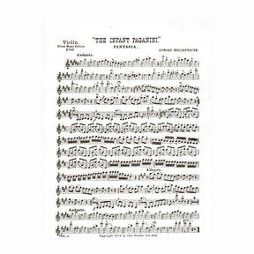 Mollenhauer, Edward - The Infant Paganini (Fantasia) - Violin and Piano - Carl Fischer Edition