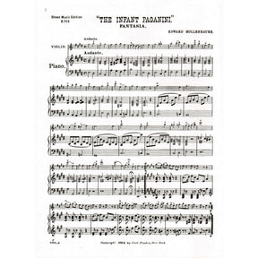 Mollenhauer, Edward - The Infant Paganini (Fantasia) - Violin and Piano - Carl Fischer Edition