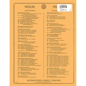 Viotti, GB - Violin Concerto No 22 in A Minor - Violin and Piano - edited by Gingold - International Music Company