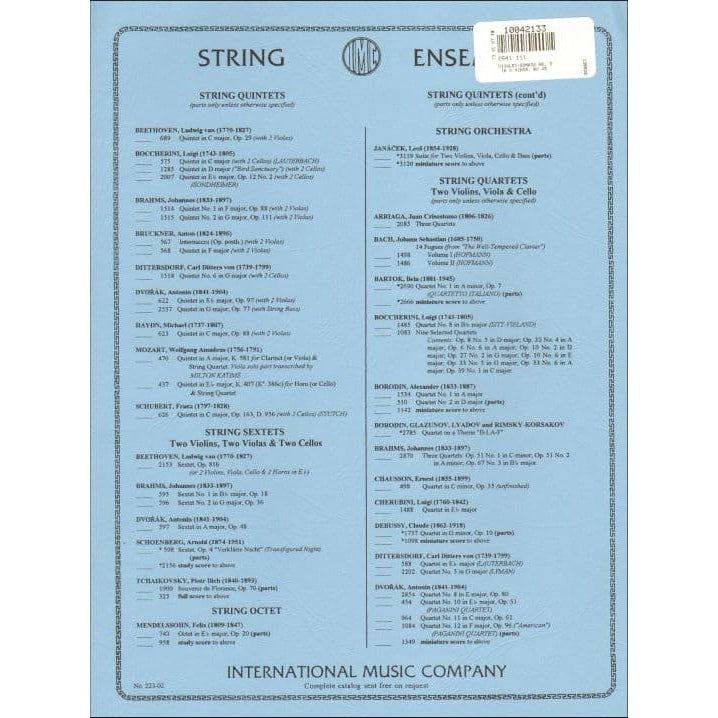 Vivaldi, Antonio - Sonata No 3 in a minor, RV 43 - for Viola - edited by William Primrose - International Music Company