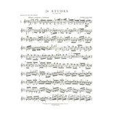 Gaviniès, Pierre - 24 Studies - Violin solo - edited by Ivan Galamian - International Edition